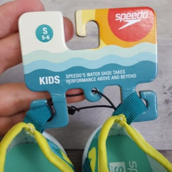 Speedo Toddler Little Kids S 5/6 Shore Explore Water Shoes Dino Print - Picture 3 of 6